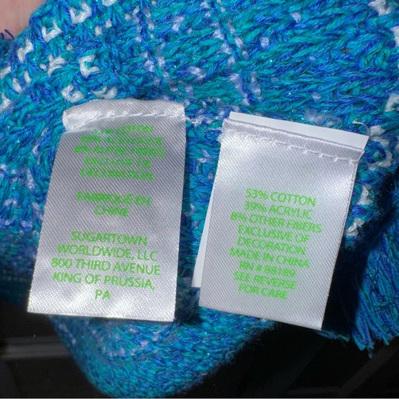 Lilly Pulitzer blue tweed dress, Large, NWT - Picture 5 of 6